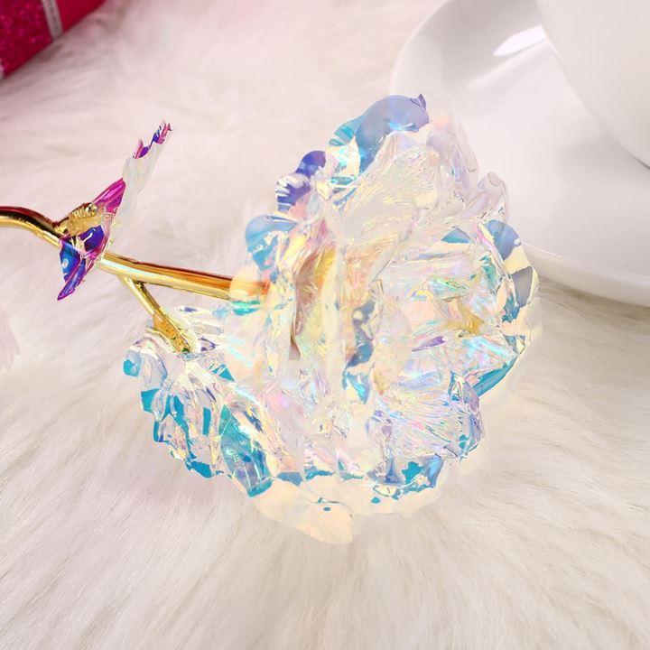 Radiant Rose in Crystal and Rose Gold