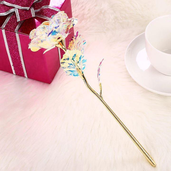 Radiant Rose in Crystal and Rose Gold