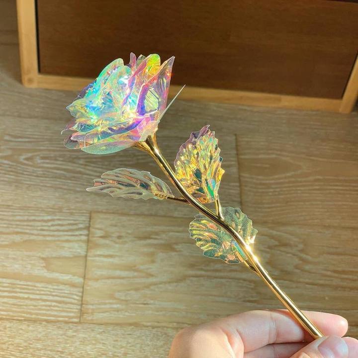 Radiant Rose in Crystal and Rose Gold