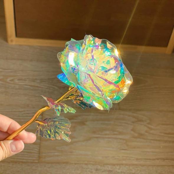 Radiant Rose in Crystal and Rose Gold