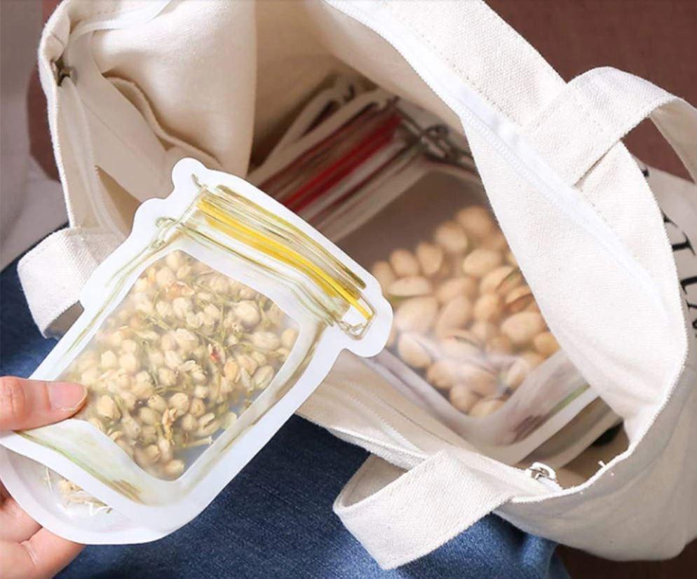 Reusable Jar Bags - 10 pieces