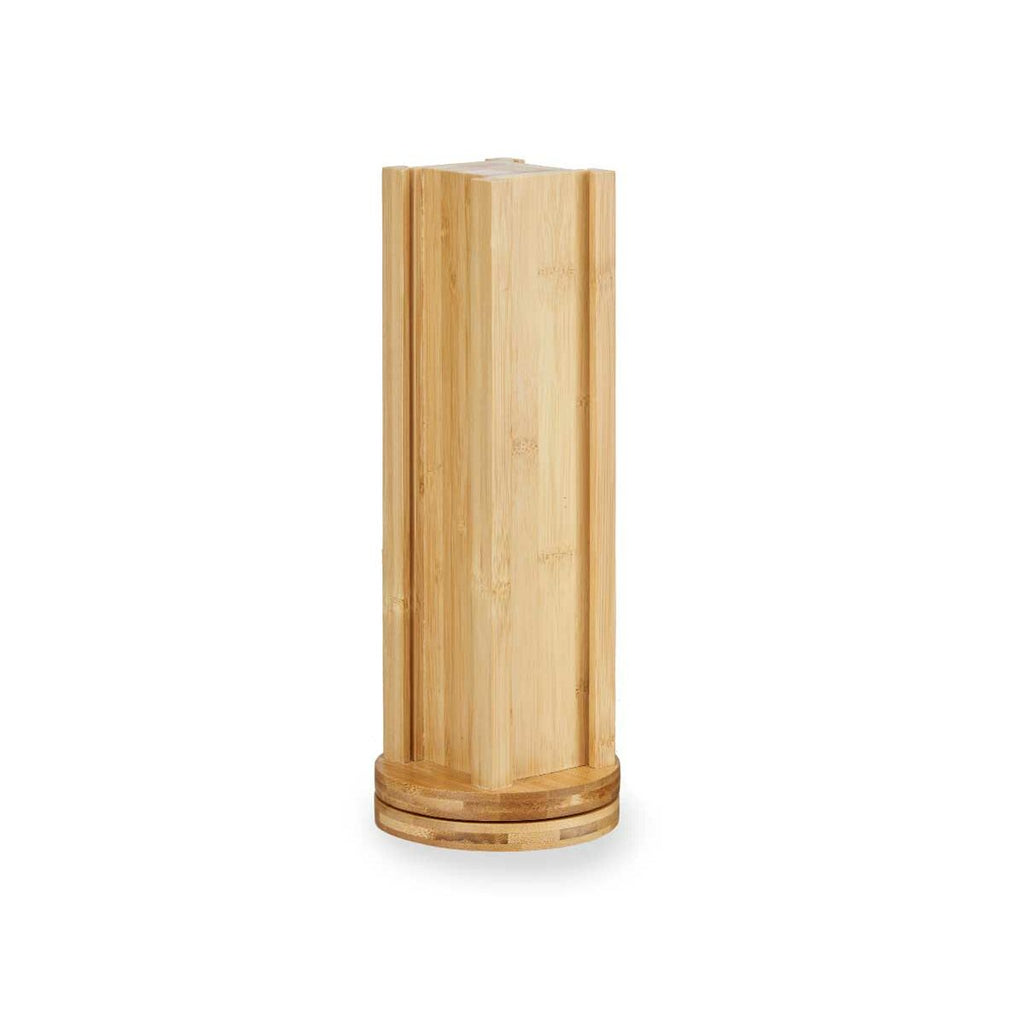 Stand for 20 Coffee Capsules Kinvara Bamboo 11 x 34 x 11 cm 11 x 11 x 34 cm Rotating (6 Units)