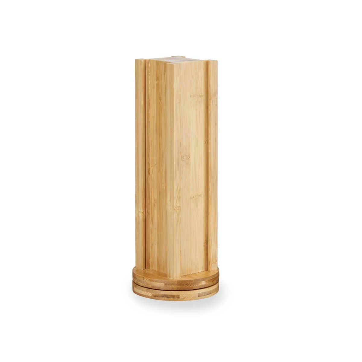 Stand for 20 Coffee Capsules Kinvara Bamboo 11 x 34 x 11 cm 11 x 11 x 34 cm Rotating (6 Units)