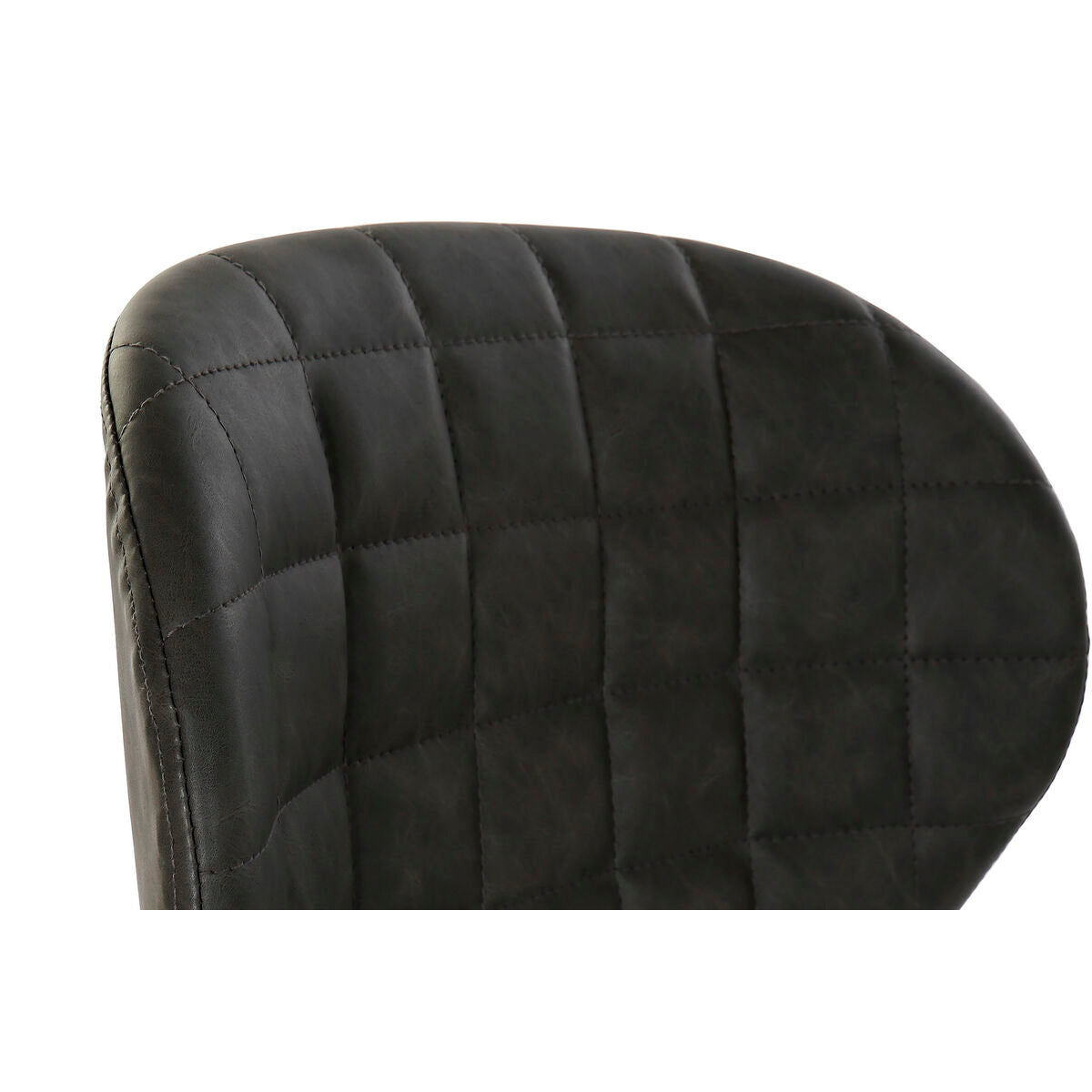 Stool Home ESPRIT Dark grey Metal 47 x 50 x 110 cm