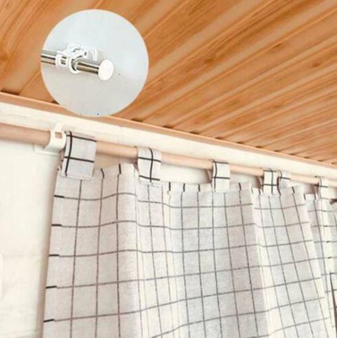 Adjustable Mounting Bracket for Curtain Rod (2 pieces)