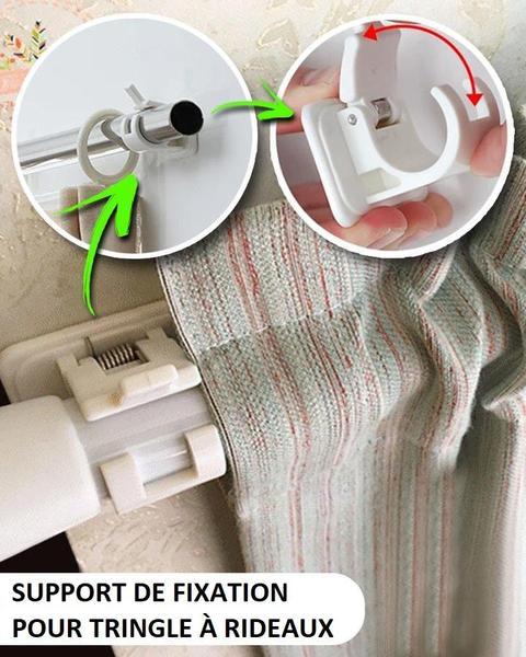 Adjustable Mounting Bracket for Curtain Rod (2 pieces)