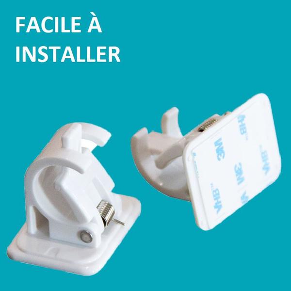 Adjustable Mounting Bracket for Curtain Rod (2 pieces)