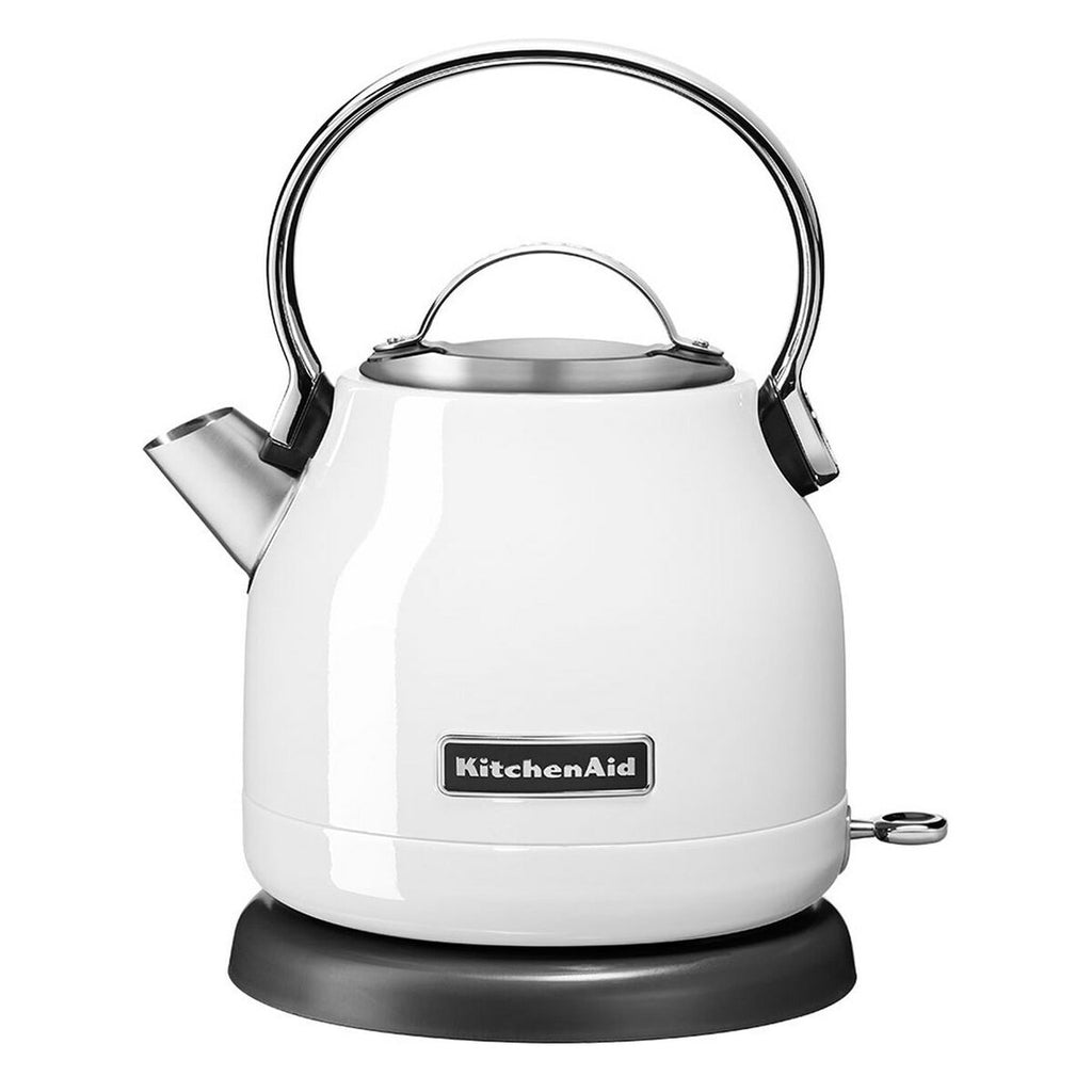 Water Kettle and Electric Teakettle KitchenAid 5KEK1222EWH White 1,25 L Metal Stainless steel