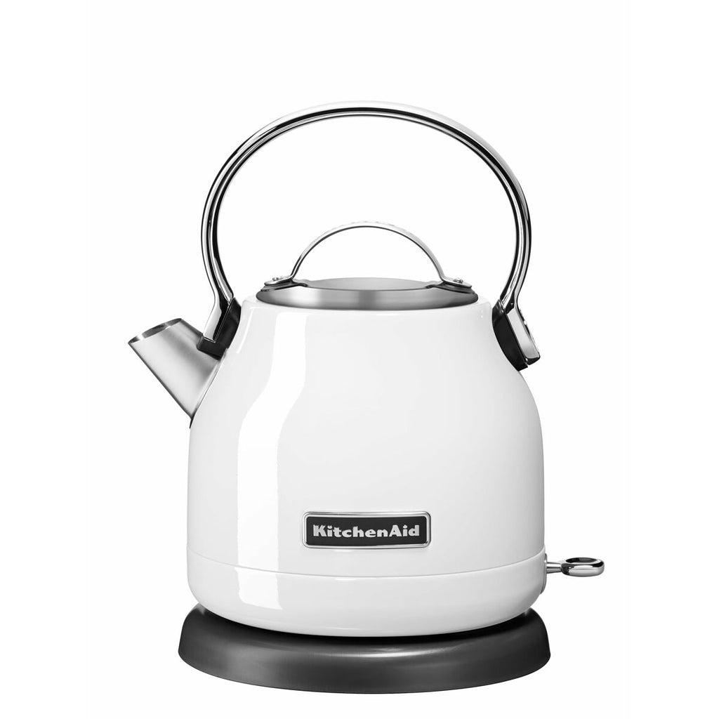 Water Kettle and Electric Teakettle KitchenAid 5KEK1222EWH White 1,25 L Metal Stainless steel