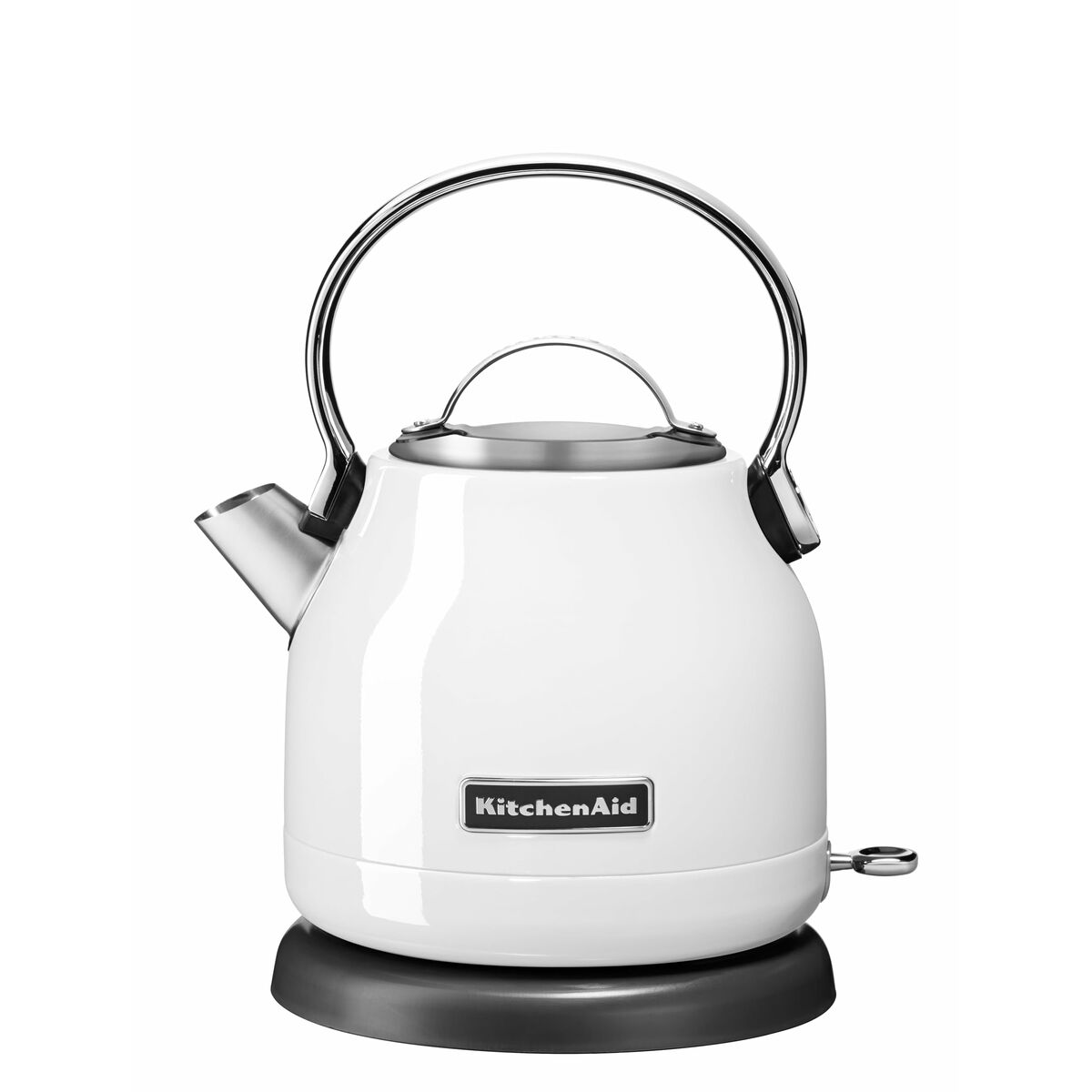 Water Kettle and Electric Teakettle KitchenAid 5KEK1222EWH White 1,25 L Metal Stainless steel