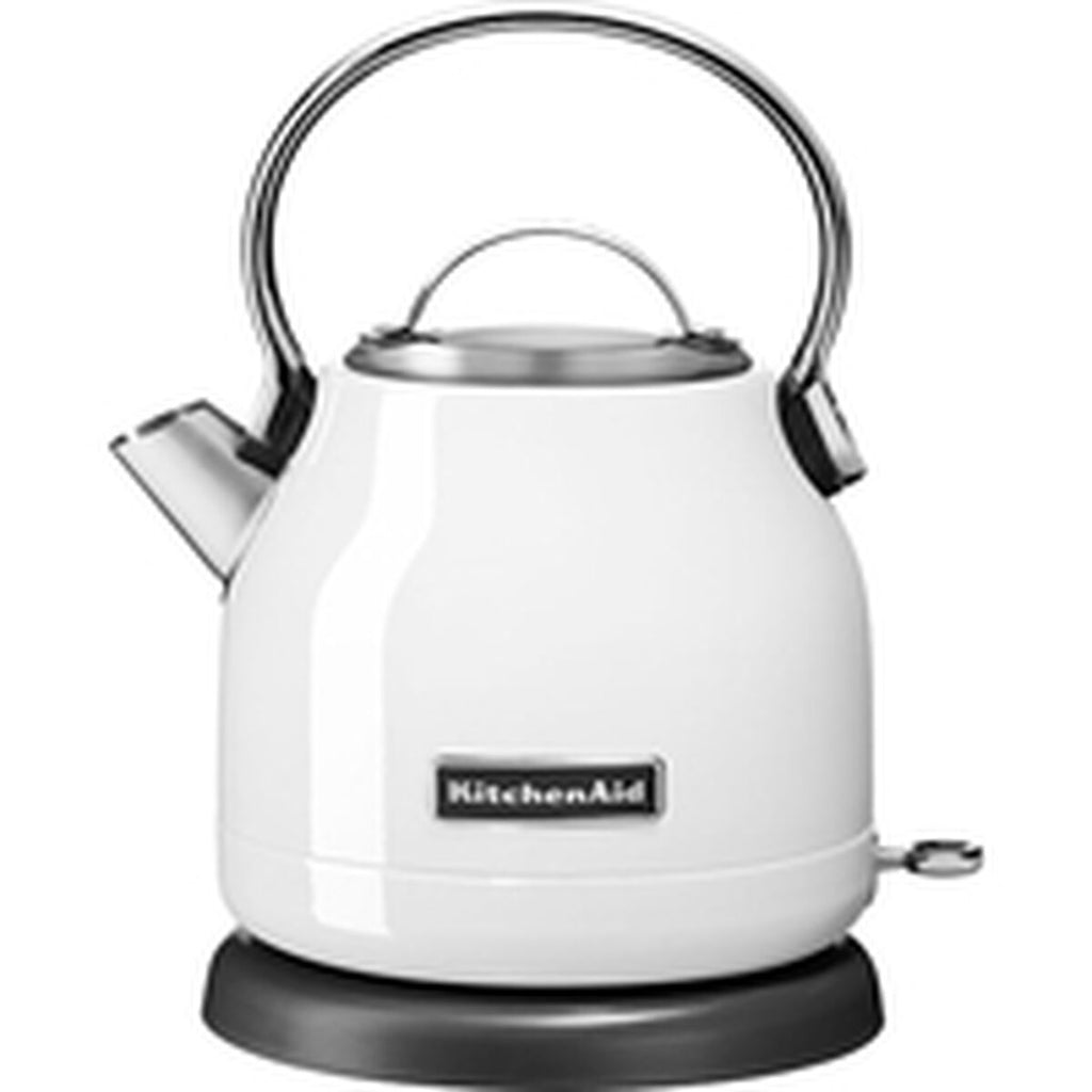 Water Kettle and Electric Teakettle KitchenAid 5KEK1222EWH White 1,25 L Metal Stainless steel