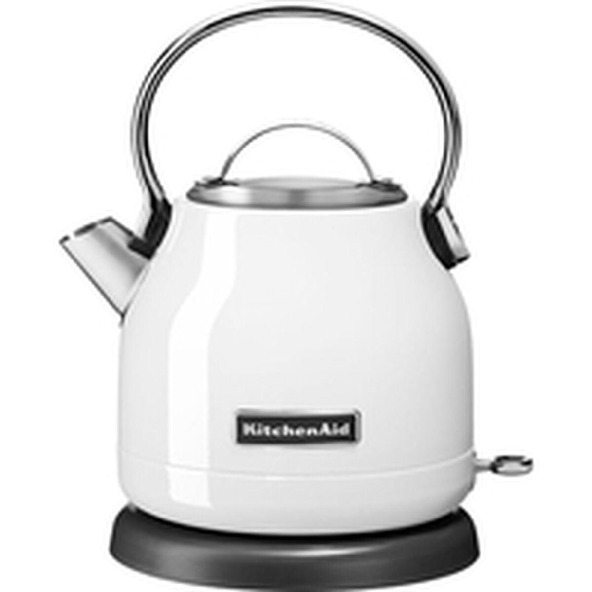 Water Kettle and Electric Teakettle KitchenAid 5KEK1222EWH White 1,25 L Metal Stainless steel