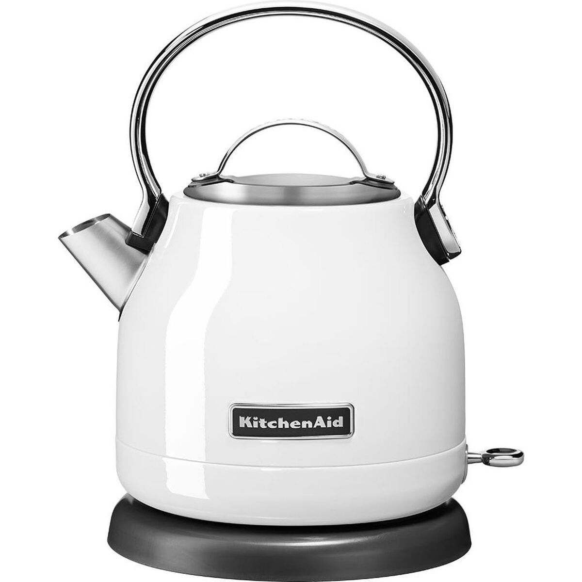Water Kettle and Electric Teakettle KitchenAid 5KEK1222EWH White 1,25 L Metal Stainless steel